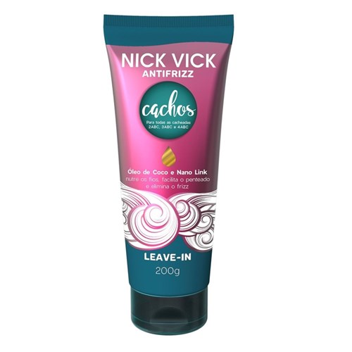 Nick Vick Antifrizz Cachos Leave-In 200G