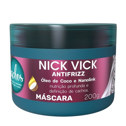 Nick Vick Antifrizz Cachos Máscara 200G