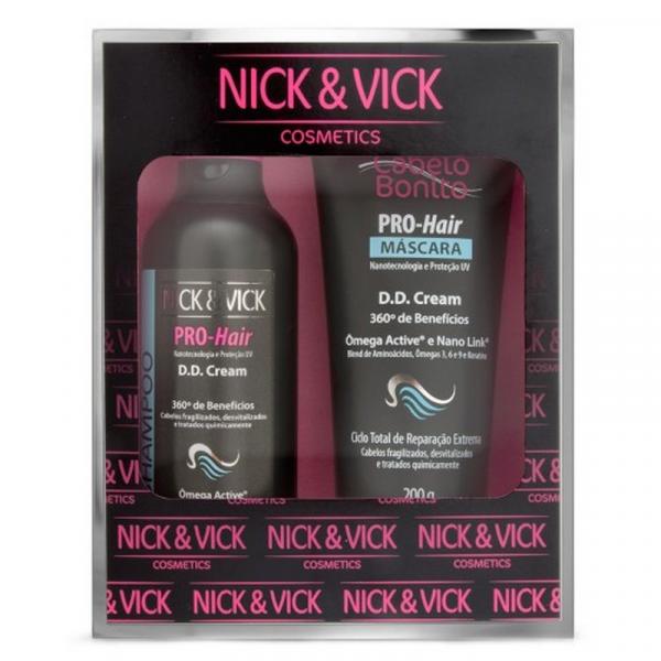 Nick Vick DD Cream Shampoo 250ml + Máscara 200g - Nick Vick