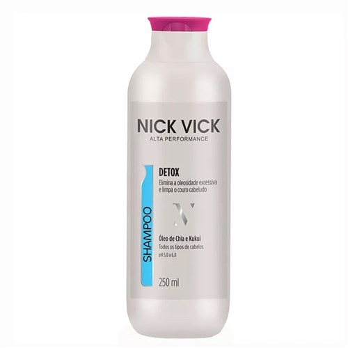 Nick & Vick Detox Shampoo Alta Performance 250Ml