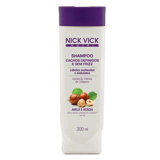 Nick & Vick Nutri-Hair Cachos Definidos e Sem Frizz - Shampoo 300ml