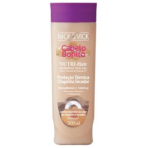 Nick & Vick Nutri-Hair Proteção Térmica - Shampoo - 300ML