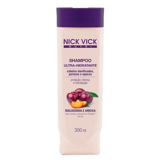 Nick & Vick Nutri-Hair Proteção Térmica Ultra-Hidratante - Shampoo 300ml