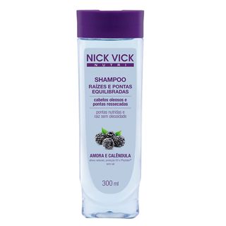 Nick & Vick Nutri-Hair Raízes e Pontas Equilibradas - Shampoo 300ml
