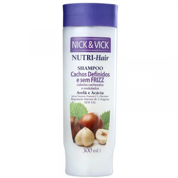 Nick Vick Nutri-Hair Shampoo - Cachos Definidos e Sem Frizz 300ml