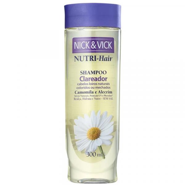 Nick Vick Nutri-Hair Shampoo - Clareador 300ml