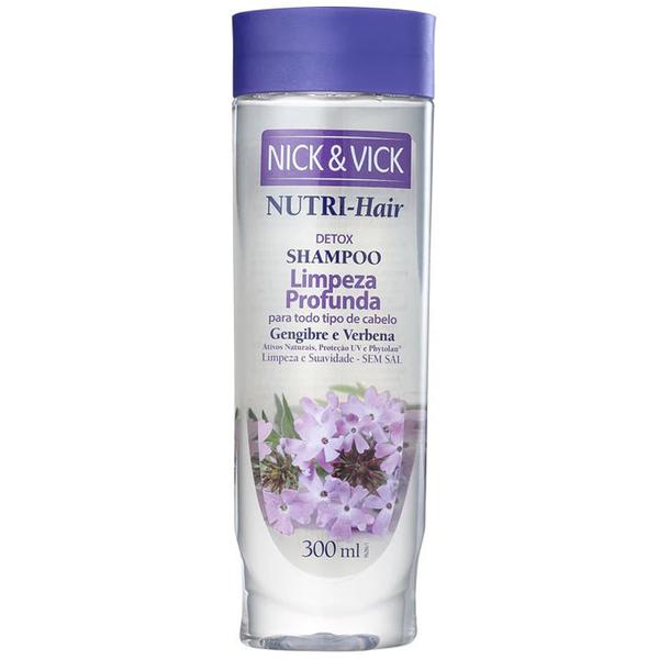 Nick Vick Nutri-Hair Shampoo - Limpeza Profunda 300ml