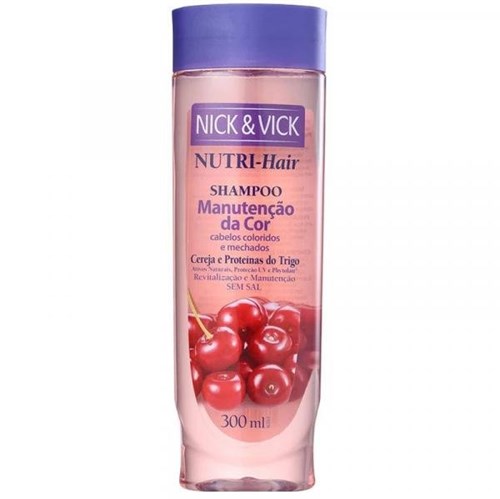 Nick Vick Nutri-Hair Shampoo - Manutenção da Cor 300ml