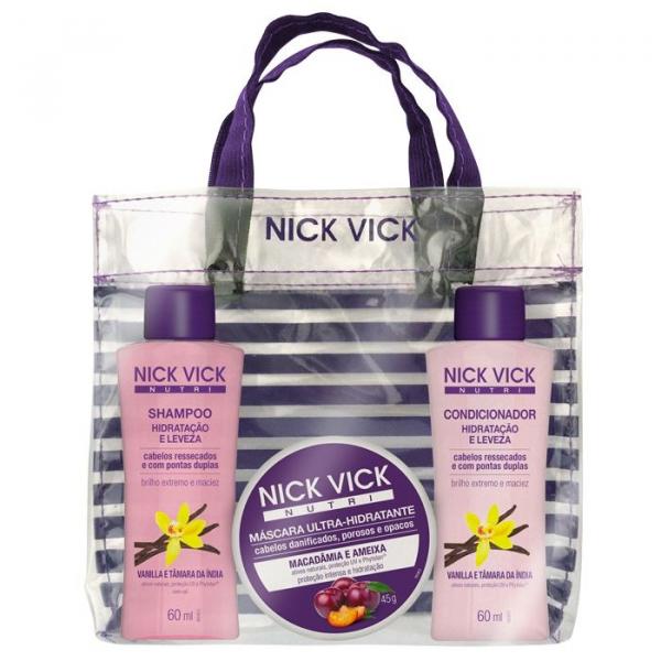Nick Vick Nutri Kit Viagem Hidratação e Leveza
