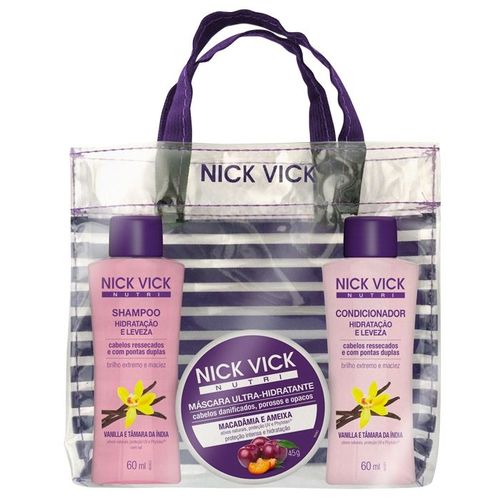 Nick & Vick Nutri Kit Viagem Hidratação e Leveza