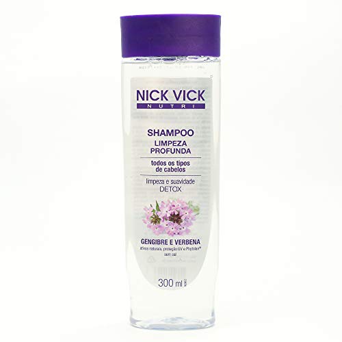 Nick & Vick Nutri Limpeza Profunda Shampoo, 300ml