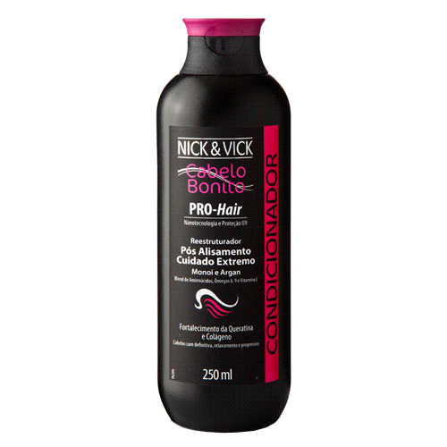 Nick Vick Pro- Hair Reestruturador Monoi e Argain - Condicionador