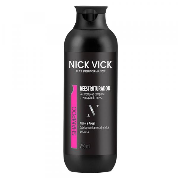 Nick Vick Pro- Hair Reestruturador Monoi e Argain - Shampoo