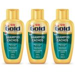 Niely Gold Cachos Shampoo 300ml (kit C/03)