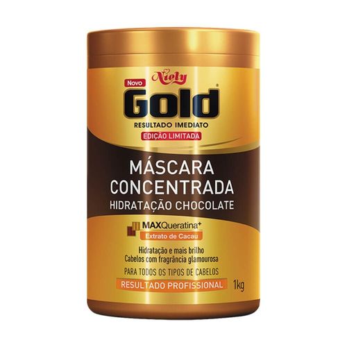 Niely Gold Chocolate Máscara Capilar 1kg