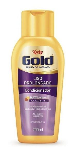 Niely Gold Condicionador Liso Prolongado - 200ml