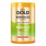 Niely Gold Creme Hidratação Milagrosa Água de Coco 1kg