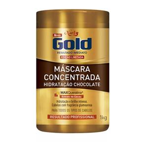 Niely Gold Hidratação Chocolate Máscara Concentrada - 1 Kg