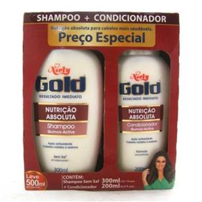Niely Gold Kit Especial Shampoo e Condicionador - Nutrição Absoluta