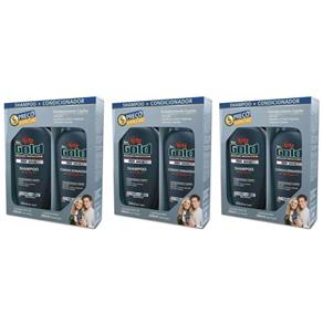 Niely Gold - Kit For Men Shampoo 300ml + Condicionador 200ml - Kit com 03