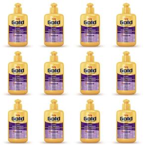 Niely Gold Liso Prolongado Creme para Pentear 280g - Kit com 12