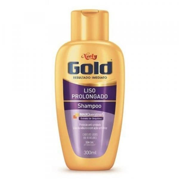 Niely Gold Liso Prolongado Shampoo 300ml