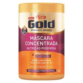 Niely Gold Máscara Concentrada Nutrição Poderosa - 1Kg