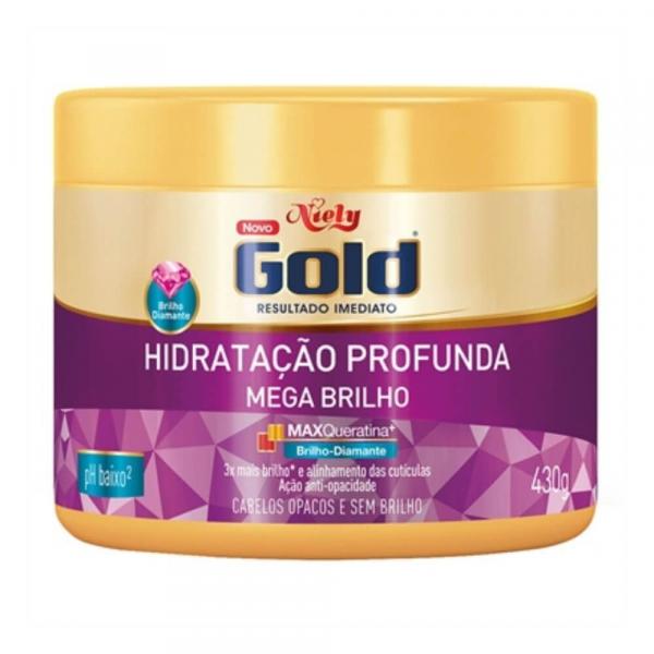 Niely Gold Mega Brilho Máscara 430g