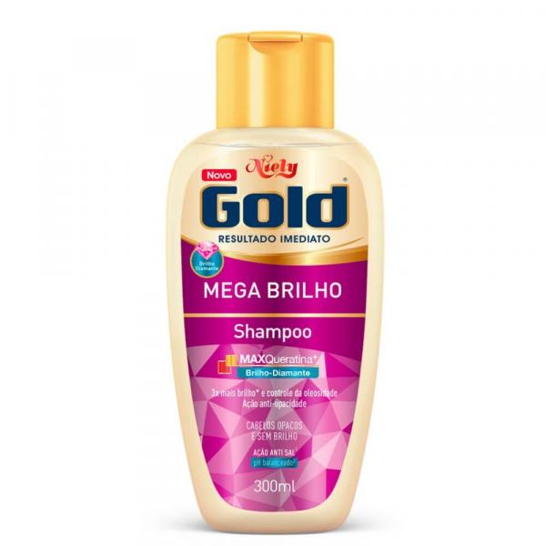 Niely Gold Mega Brilho Shampoo 300ml