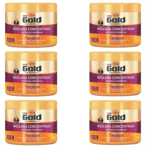 Niely Gold Nutrição Poderosa Máscara 430g (kit C/06)