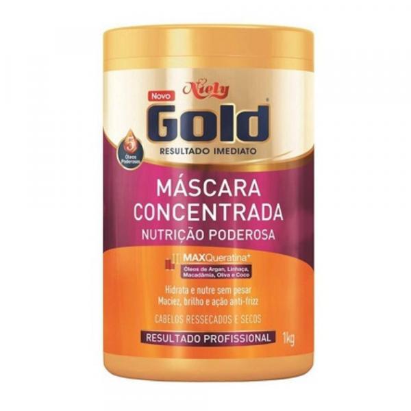 Niely Gold Nutrição Poderosa Máscara Concentrada - 1kg