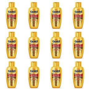 Niely Gold Queratina Uso Diário Shampoo 300ml - Kit com 12