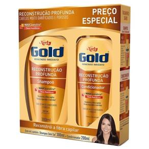 Niely Gold Reconstrução Profunda Shampoo + Condicionador