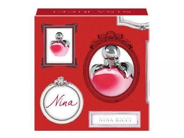 Nina Ricci Coffret Perfume Feminino Nina Valentine - Eau de Toilette 1 Perfume 50ml + Miniatura 4ml
