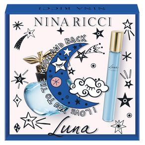 Nina Ricci Luna Kit - Perfume Eau de Toilette + Roll On Kit