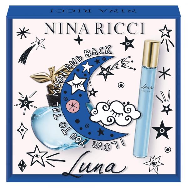 Nina Ricci Luna Kit - Perfume Eau de Toilette + Roll On