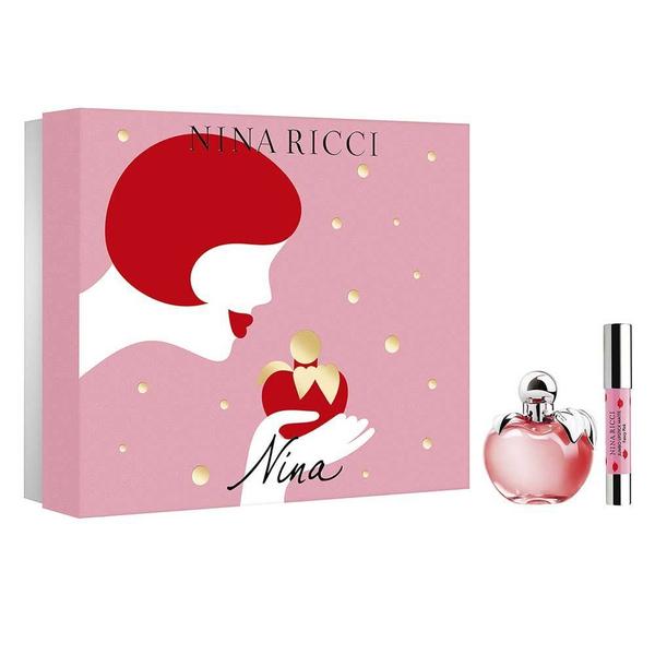 Nina Ricci Nina Kit - Perfume Edt 80ml + Batom Hd18