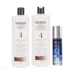 Nioxin Hair System 4 Sh + Cond 1000ml + Night Density Rescue