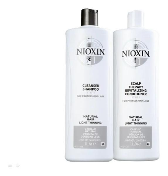 Nioxin System 1 Professional Hair Kit (2 Produtos)