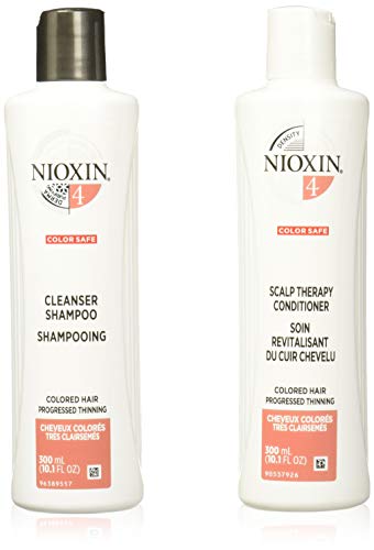 Nioxin System 4 Kit com Shampoo 300ml e Condicionador 300ml