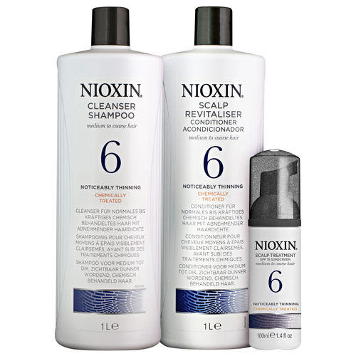 Nioxin System 6 Professional Full Kit (3 Produtos)