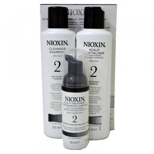 Nioxin Wella System 2 Trial Hair 3 Produtos