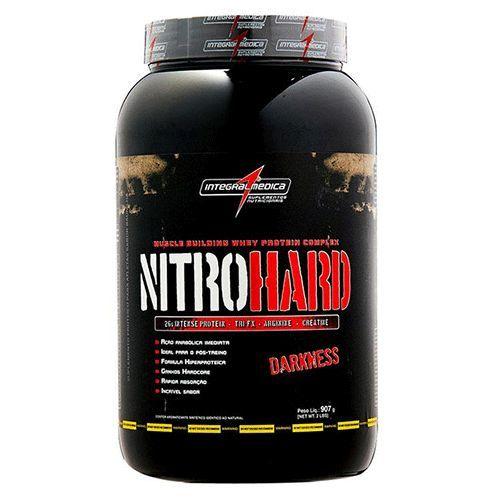 Nitro Hard Darkness - Morango 907g - Integralmédica - Integralmedica