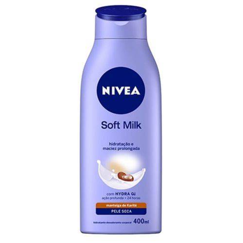 Nivea Body Soft Milk Loção Hidratante 400ml