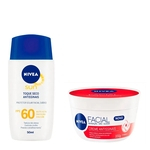 Nivea Cuidados Faciais Kit – Creme Antissinais + Protetor solar facial