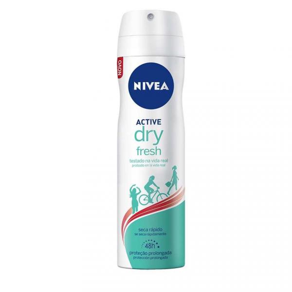 Nivea Desodorante Aerosol Feminino Active Dry Fresh 150ml