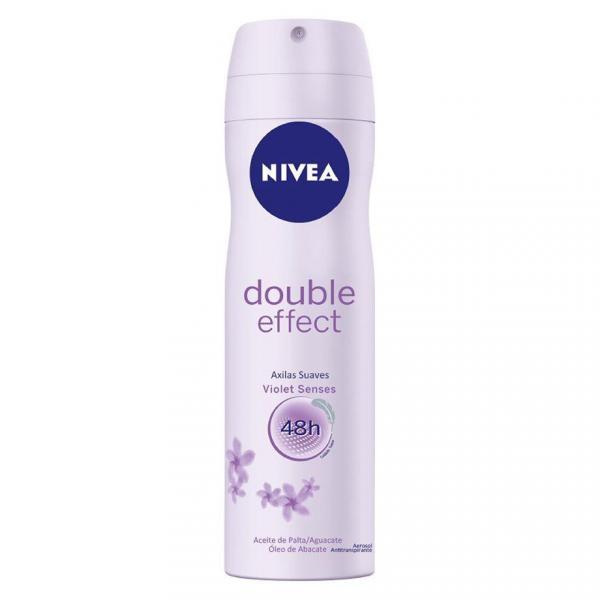 Nivea Desodorante Aerosol Feminino Double Effect Violet Senses 150ml**