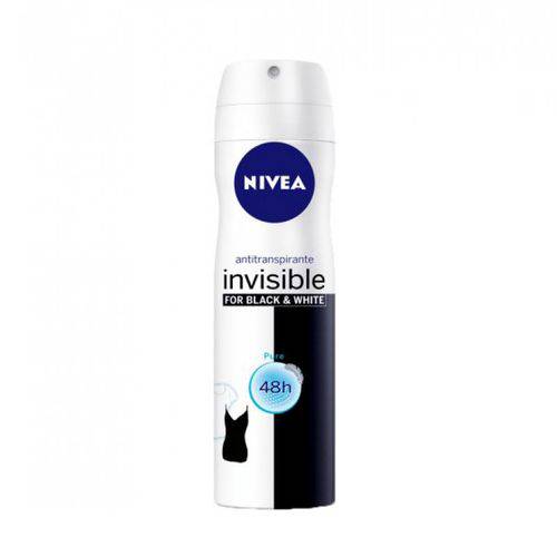 Nivea Desodorante Invisible Black & White Pure 48hs 150ml