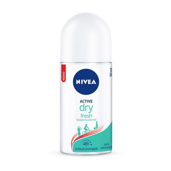 Nivea Desodorante Roll On Feminino Dry Fresh 50ML