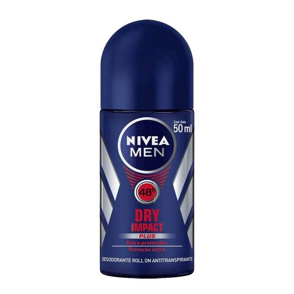 Nivea Desodorante Rollon Masculino Dry Impact 50ml**